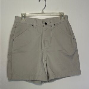 Vintage Riders by Lee High Waist Cream Shorts size 8